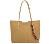 Waniki Handtasche Damen Wildleder Tote Bag Modische Umhängetasche Mittelgroß Shopper Tasche Suede Schultertasche Elegante Shopper Beuteltasche für Frauen aus Kunstleder für Freizeit Arbeit Reisen