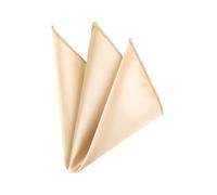 WANYING Herren Einstecktuch Einfarbig Sanft Glänzend Glatt Basic für Formal Anlässe Hochzeit Party - 23x23cm Gold