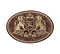 Wappen Löwe Tier - Aufnäher, Bügelbild, Aufbügler, Applikationen, Patches, Flicken, Zum Aufbügeln,