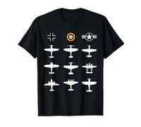 Warbird Gathering Messerschmitt Mustang Spitfire Geschenk T-Shirt