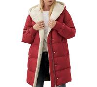 warehouse deal, alle angebote, Winterjacke Damen Lang Warm Gefüttert, Winter Warm Wintermantel Parka Jacke Gefütterter Winterparka Mantel Fleecejacke Outdoor, back to school must haves
