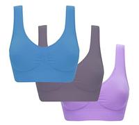 Warehouse Deal BH Angebot Sport BH Damen Ohne Bügel Große Größen Nahtloser BH Wireless Komfort BH Bequem Schlaf Still Sport Bralette Soft Frauen Bustiers Top Warehouse-Deals Angebote Klamotten