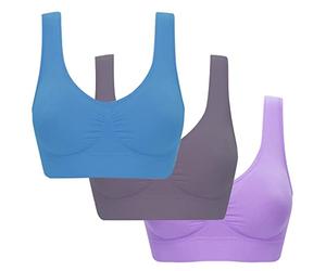 Warehouse Deal BH Angebot Sport BH Damen Ohne Bügel Große Größen Nahtloser BH Wireless Komfort BH Bequem Schlaf Still Sport Bralette Soft Frauen Bustiers Top Warehouse-Deals Angebote Klamotten