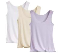 Warehouse Deal Mein Konto Anzeigen Bitte Auf Deutsch 3er Pack Tank Top Damen Unterhemd Stretch Basic Tops Unterwäsche Hemden Enges Top Leicht Tanktop Sport Unterhemden Mädchen Unter 10 Euro Artikel