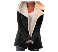 Warehouse Deal Retourenware, Damen Sale, Damen Winterjacke Warm Plus Jacke Warm Damenmantel Winterverschluss Plushknob Damenmantel Aus Verbundwerkstoff Damen Mantel Wolle Winter, Deal Des Tages