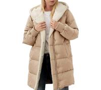 warehouse deals angebote, jacke damen sale, Winterjacke Damen Lang Warm Gefüttert, Winter Warm Wintermantel Parka Jacke Gefütterter Winterparka Mantel Fleecejacke Outdoor, outlet damen sale