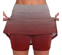 Warehouse Deals Angebote Tennis Skort - Damen Sport Rock Mit Shorts Laufrock Minirock Tennisrock Hosenrock Sommerrock Skirt Outdoor Workout Running Angebote Tages Blitzangebote