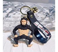 (Warhammer) Sammelbarer Schlüsselanhänger „Attack On Titan“ mit hochwertigem Silikondesign von Eren