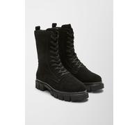 Warm gefütterte Lederstiefel 36 schwarz 6006637.001.36