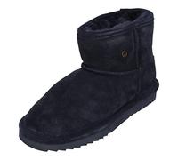 Warmbat Damenschuhe Schaffell Booties WALLABY - dk navy, Größe:42 EU