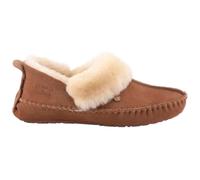 Warmbat Hausschuhe Barrine Suede (Wildleder, Merinowolle) cognac braun Damen, Größe Euro (US) 41 (9)