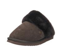 Warmbat Hausschuhe für Damen, braun, Größe 41 EU