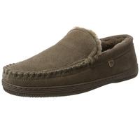 Warmbat Herren Grizzly Hausschuhe, Braun (Pebble)