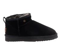 Warmbat Winterschuhe Durack Suede Boot (Merino-Schafwolle) schwarz Damen, Größe Euro (US) 39 (7,5)