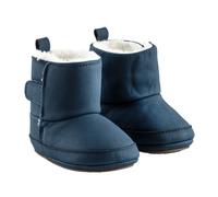 Warme Baby-Krabbelschuhe aus Kunstleder mit rutschfester Sohle Sterntaler - 5301711 blau 300 Größe: 19/20