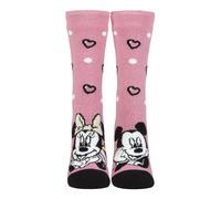 Warme Damen-Thermo-Disney-Socken | Hitzehalter Lite | Neuartige süße Minnie Mouse und Snoopy bedruckte Socken Minnie Mouse EU 37 - 42