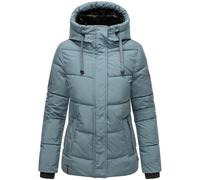 Steppjacke NAVAHOO "Sag ja XIV" Gr. M (38), blau (graublau) Damen Jacken (59892600-M) graublau