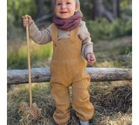 Disana Strick-Trägerhose 100% Bio-Merino Unisex Karamell Gr. 86/92