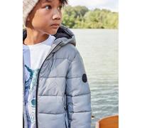 Warme Jungen Steppjacke mit Recycling-Wattierung grau Gr. 140 von Vertbaudet