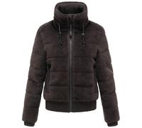 warme Plüschjacke "Schneepuder 14" Choco XXL