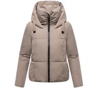 Warme Steppjacke mit Kapuze "Ninikaa XVI" Taupe Grey XXL