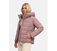 Warme Steppjacke mit verstellbarer Kapuze "Akiliaa 16" Mauve L