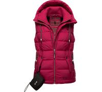 Steppweste MARIKOO "Taisaa" Gr. XS, pink (fuchsia) Damen Westen Steppwesten inklusive Leckerlie-Beutel (91253965-XS)