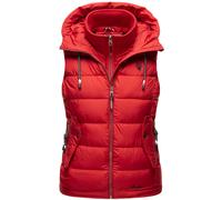 Steppweste MARIKOO "Taisaa", Damen, Gr. XS (34), rot, Obermaterial: 100% Polyester Innenmaterial: 100% Polyester, Westen, inklusive Leckerlie-Beutel (22657347-XS) rot