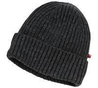 Warme Strick-Mütze anthrazit melange 39/41