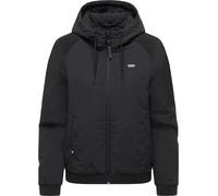 Warme Übergangsjacke mit verstellbarer Kapuze "Chinta Warm YOUMODO" Black XXL