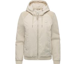 Warme Übergangsjacke mit verstellbarer Kapuze "Chinta Warm YOUMODO" Ecru XXXL