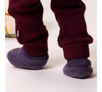 disana - Kid's Walk-Schuhe - Hausschuhe, Gr. 50-56, lila (Aubergine)