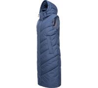 Steppweste RAGWEAR "Suminka Vest" Gr. M (38), blau (indigo) Damen Westen (72635732-M) indigo