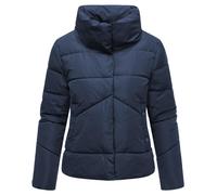 Warme Winterjacke mit hohem Kragen "Jalliaa 16" Navy XXL