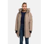 Warmer Damen Steppmantel mit verstellbarer Kapuze "Polarhäschen 16" Fango XXXL