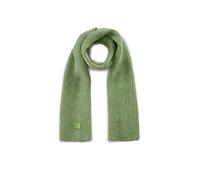 Warmer gestrickter Schal aus Nylon-Mix grün - Gr. - one size