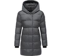 Warmer Kurzmantel mit Kapuze "Niara" Dark Grey XXL