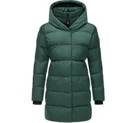 Kurzmantel RAGWEAR "Niara", Damen, Gr. 6XL (52), grün (tannengrün), Außenmaterial: 100% Polyester. Innenfutter: 100% Polyester. Wattierung: 100% Polyester, gerade ca. Mitte Oberschenkel, Ärmel ohne Är