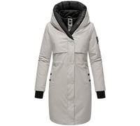 Warmer Kurzmantel mit Kapuze "Snowelf" Light Grey M