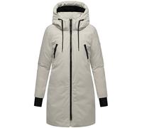 Wintermantel NAVAHOO "Winterzart 14", Damen, Gr. M (38), grau, Obermaterial: 100% Polyester; Innenfutter 1: 100% Polyester; Innenfutter 2: 100% Polyester; Wattierung: 100% Polyester; Ärmelfutter: 100%