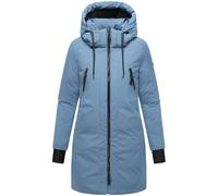 Wintermantel NAVAHOO "Winterzart 14", Damen, Gr. XL (42), rauchblau, Obermaterial: 100% Polyester; Innenfutter 1: 100% Polyester; Innenfutter 2: 100% Polyester; Wattierung: 100% Polyester; Ärmelfutter