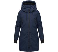 Warmer Mantel "Winterzart 14" Navy L