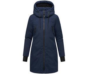 Warmer Mantel "Winterzart 14" Navy S