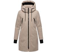 Warmer Mantel "Winterzart 14" Taupe Grey S