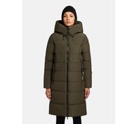 Warmer Steppmantel "Jilias5-YM" Dark Green L