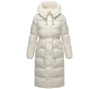 Warmer Steppmantel "Knusperherz 14" Offwhite XS
