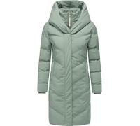 Warmer Steppmantel mit hohem Kragen "Natalka Soft YOUMODO" Dusty Green L