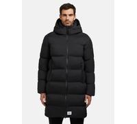 Warmer Steppmantel mit Kapuze "Caius2-YM" Black M