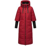 Steppmantel NAVAHOO "Ciao Miau XIV", Damen, Gr. XL (42), rot (dunkelrot), Oberstoff: 100% Polyester, Futter: 100% Polyester, Wattierung: 100% Polyester, Ärmelfutter: 100% Polyester, oversize ca. Mitte