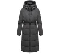 Steppmantel NAVAHOO "Herbstnebel 14", Damen, Gr. M (38), grau (anthrazit), Obermaterial: 100% Polyester; Innenfutter: 100% Polyester; Wattierung: 100% Polyester; Ärmelfutter: 100% Polyester, figurumsp